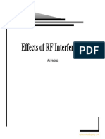 Effects of RF Interference: Aki Hekkala