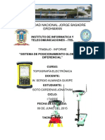 Informe Gps Diferencial PDF