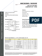 Hmc363s8g - Divide-By-8, DC - 12 GHZ