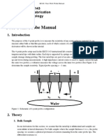 EE143 - Four-Point Probe Manual