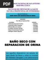 Baño Seco Con Separacion de Orina