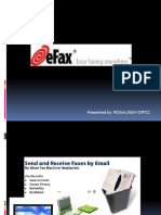 How To Use Efax