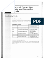 Charts of Connecting and Transition Signals: Words