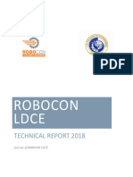 Robocon LDCE 2018 Technical Report