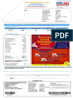 Bharat Sanchar Nigam Limited: Invoice For Post Paid Services