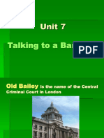 Unit 7-Talking To A Barrister