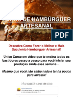 Curso de Hamburguer Artesanal Online