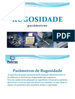 Parametros de RUGOSIDADE