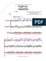 Pixinguinha - Carinhoso Versao 09 Arr Zuza Rodrigues Partitura