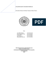 Analisis Kasus Tanaman Kedelai