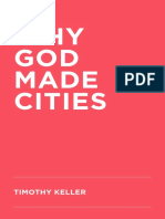 WHY GOD Made Cities: Timothy Keller