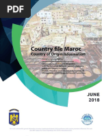 Country File Maroc: Country of Origin Information