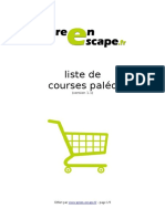 Liste Courses Paleo PDF