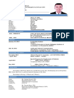 Date of Birth: Place of Birth: Age: Gender: Height: Weight: Religion: Citizenship: Civil Status: Language: Filipino/English