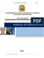 Manual de Dx. Facial y Cefalometrico.