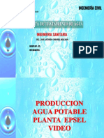 Produccion Agua Potable Planta