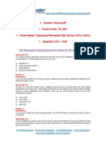 PassLeader 70-461 Exam Dumps (151-End)