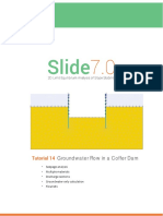 Tutorial 14 Cofferdam Seepage