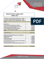 CPL Training Rates December 2018