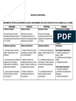 MATRIZ de CONSISTENCIA Investigacion