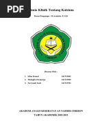 Kimia Klinik Tentang Kalsium 10 A