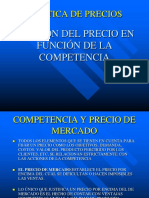 Politica de Precios Clase Competencia