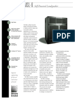 Meyer Sound - MSL-6 - Technické Údaje (EN) PDF