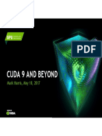 Cuda 9 and Beyond