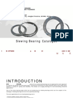 WCB Excavator Spare Parts Slewing Bearing Slewing Circle Slewing Ring