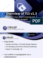 Overview of TLS v1.3