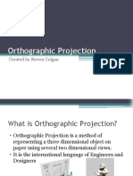 Orthographic Projection: Created by Steven Colgan