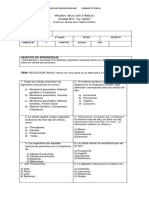 Prueba BIOLOGÍA1°medio U1la Celula