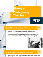 History of Photography