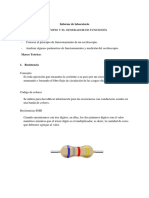 El Osciloscopio y El Generador de Funciones