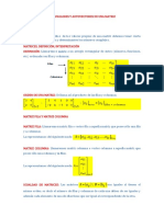 Autovectores y Autovalores de Una Matriz