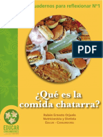 Que Es Comida Chatarra