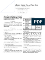 White Paper FOrmat