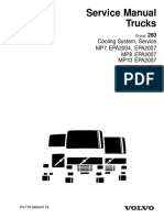 Cooling System, Service MP7 EPA2004, EPA2007