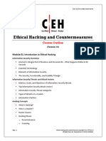 CEHv10 Course Outline