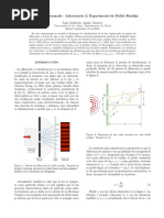 Experimento Doble Rendija