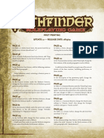 Pathfinder Errata 1.0 PDF