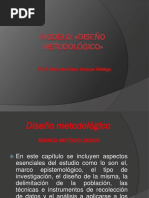 Modelo de Capitulo Diseño Metodológico