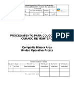 01 - Procedimiento para Colocacion y Curado de Concreto 210