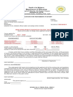 Permit To Study Format