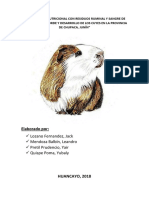 Suplemento Nutricional Con Residuos Ruminal y Sangre de Camal para Engorde y Desarrollo de Los Cuyes en La Provincia de Chupaca