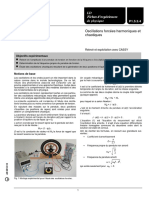 Oscillations Forcées Harmoniques Et Chaotiques