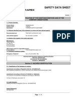 Safety Data Sheet: Section 1: Identification of The Substance/Mixture and of The Company/Undertaking