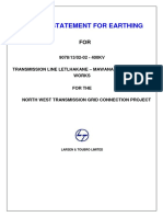 9078 - 13!02!02 - Earthing Method Statement Lot 2 Rev 01