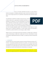 Plan de Control de Sedimentos - 2