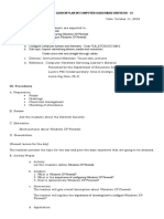 A Semi Detailed Lesson Plan in Computer Hardware Services - 10